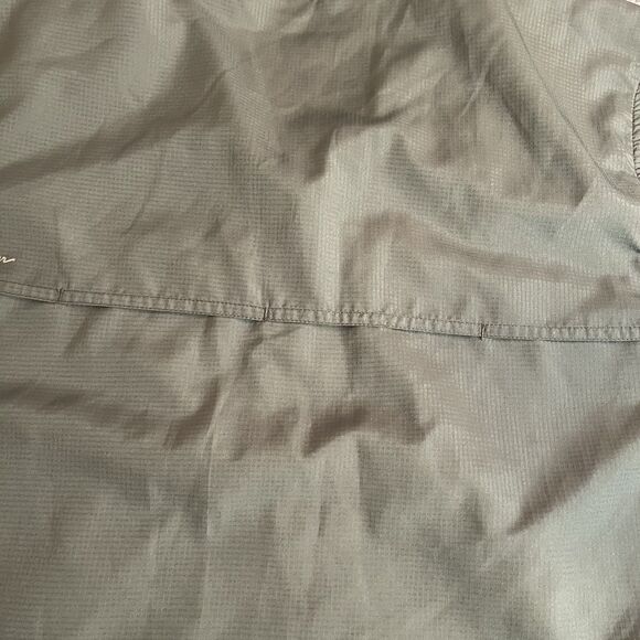 Eddie Bauer Button Down Shirt Mens L Green Performance Vented Hiking Fishing - Picture 9 of 12